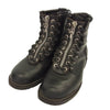 CHROME HEARTS クロムハーツ（原本無） × WESCO ウエスコ ファイヤーマン センターダガージップ レースアップ ブーツ ブラック系 8.5E【中古】