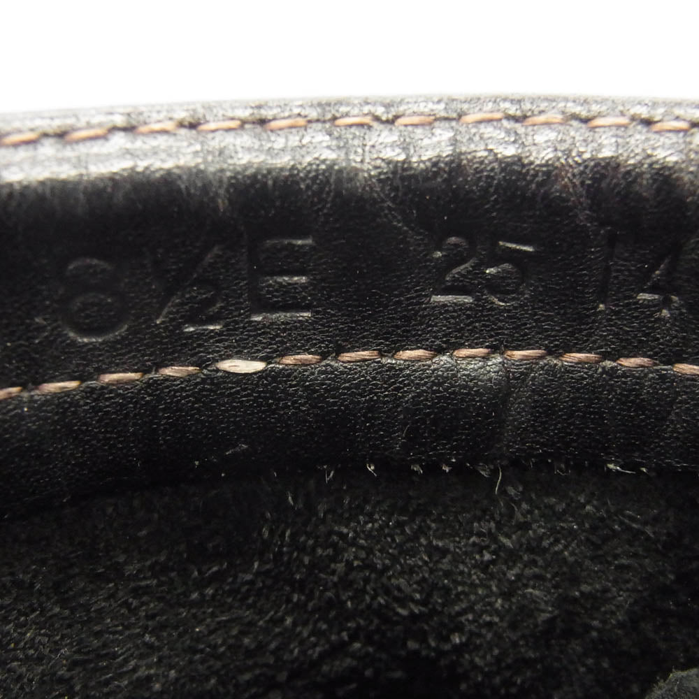 CHROME HEARTS クロムハーツ（原本無） × WESCO ウエスコ ファイヤーマン センターダガージップ レースアップ ブーツ ブラック系 8.5E【中古】