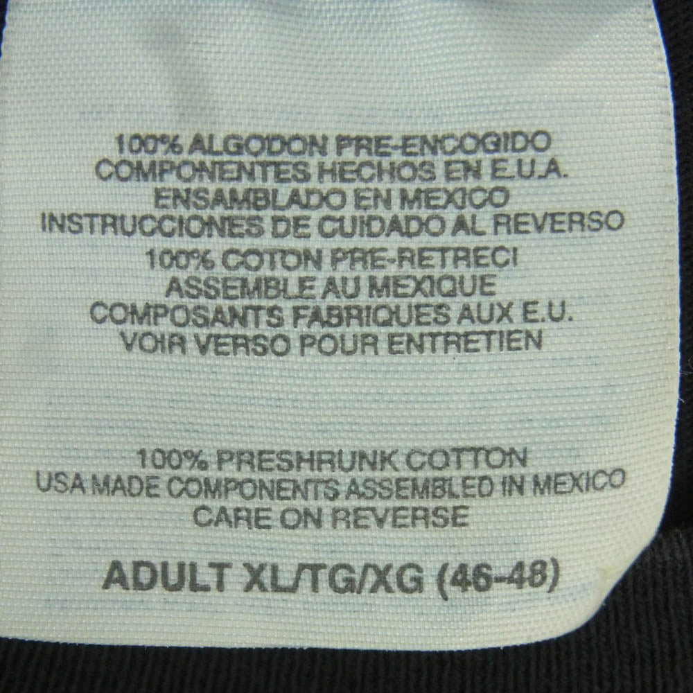 ヘインズ CABARET IN HERE LIFE IS BEAUTIFUL ミュージカル ムービー 半袖 Tシャツ ダークグレー系 XL 46-48【中古】