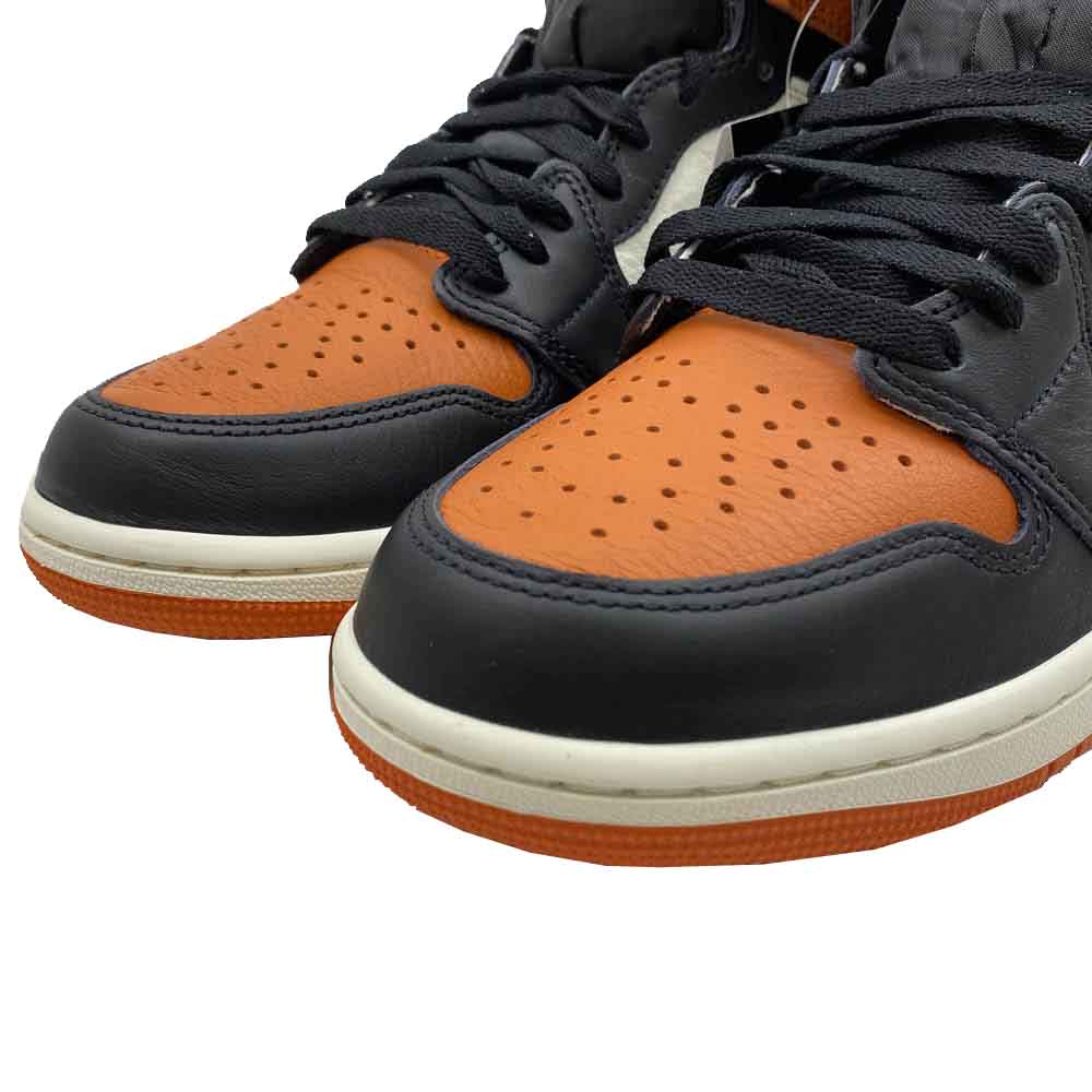 NIKE ナイキ DZ5485-008 Air Jordan 1 Retro High OG Shattered Backboard AJ1 エアジョーダン1 レトロ ハイカットスニーカー オレンジ系 27cm【新古品】【未使用】【中古】