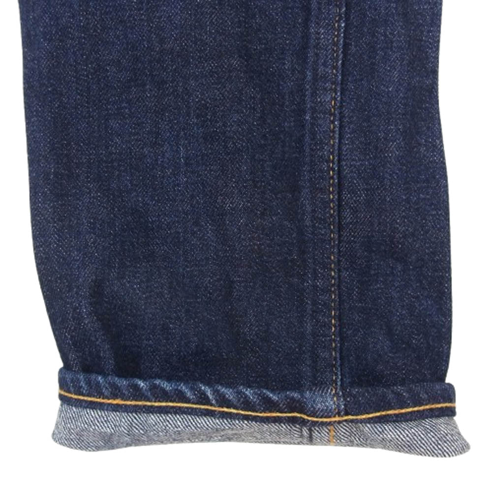 Denime ドゥニーム ジップフライ ストレート デニム パンツ インディゴブルー系 28【中古】