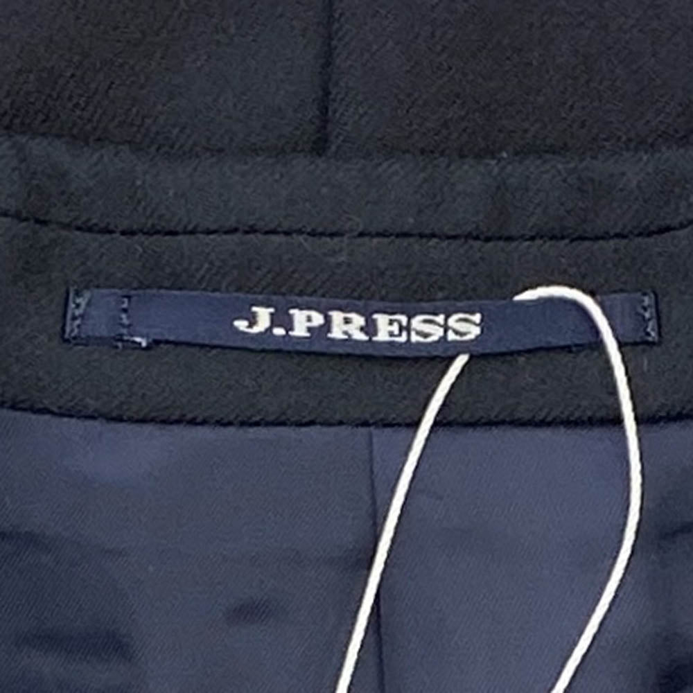 ジェイプレス AUTHENTIC MODEL オーセンティックモデル 金釦 ウール テーラード ジャケット ジャケット ブラック系 34【極上美品】【中古】