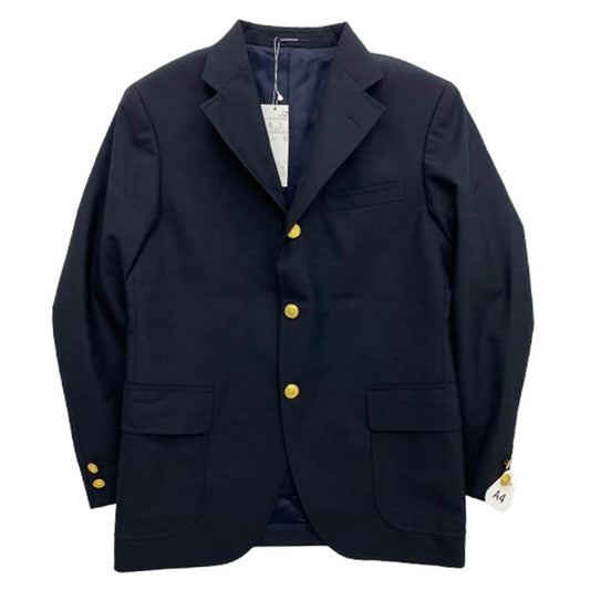 ジェイプレス 021-5-BZ-OV AUTHENTIC MODEL オーセンティックモデル 金釦 ウール テーラード ジャケット ジャケット ブラック系 34【極上美品】【中古】