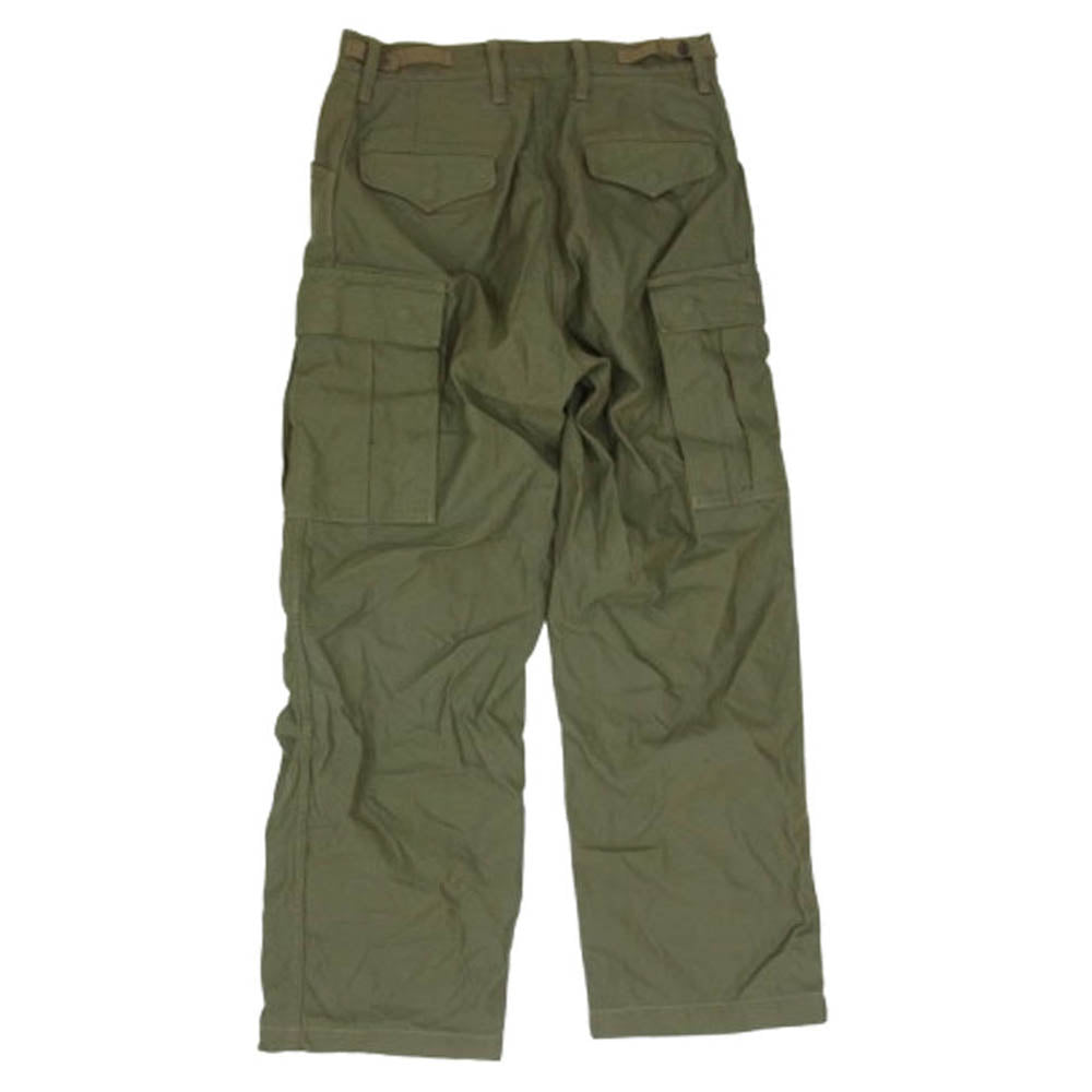 デラックスウエア 8405-290-3561 dx456a 54-CARGO TROUSERS OLIVE.DRAB ミリタリー カーゴ トラウザーズ パンツ カーキ系 29【中古】