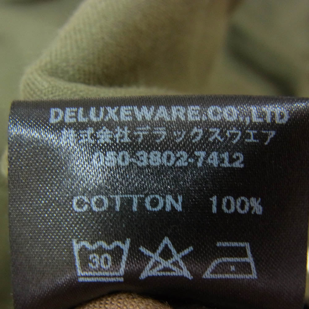 デラックスウエア 8405-290-3561 dx456a 54-CARGO TROUSERS OLIVE.DRAB ミリタリー カーゴ トラウザーズ パンツ カーキ系 29【中古】