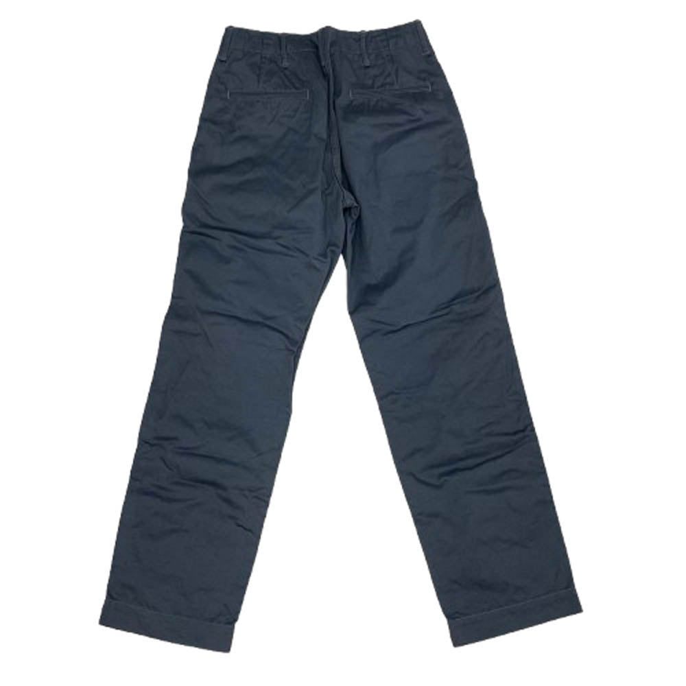 WAREHOUSE ウエアハウス 1082 1082 CHINOES DUCK DIGGER ボタンフライ チノ パンツ 青みがかったグレー系 29【中古】