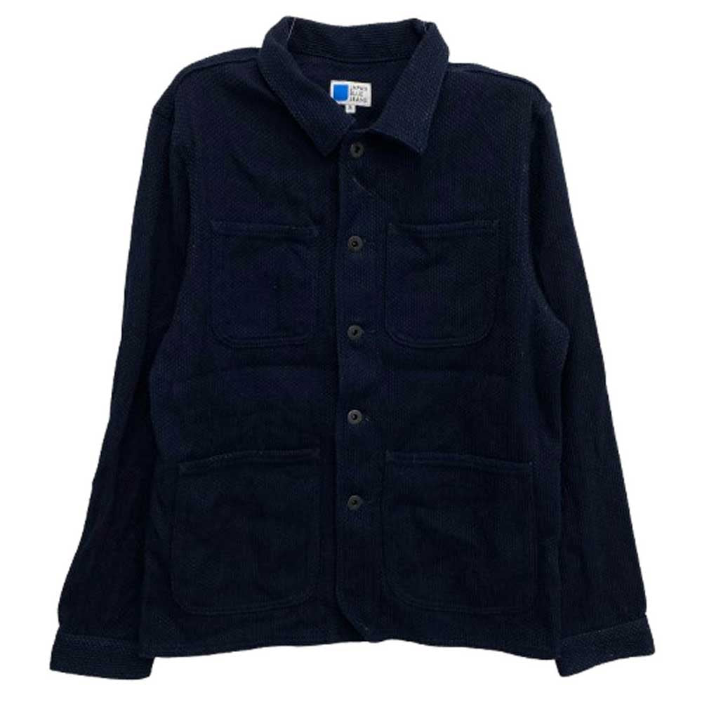 ジャパンブルージーンズ JBOT13045S Sashiko Cover All Jacket 11oz インディゴ刺子 ジャケット ネイビー系 S【中古】