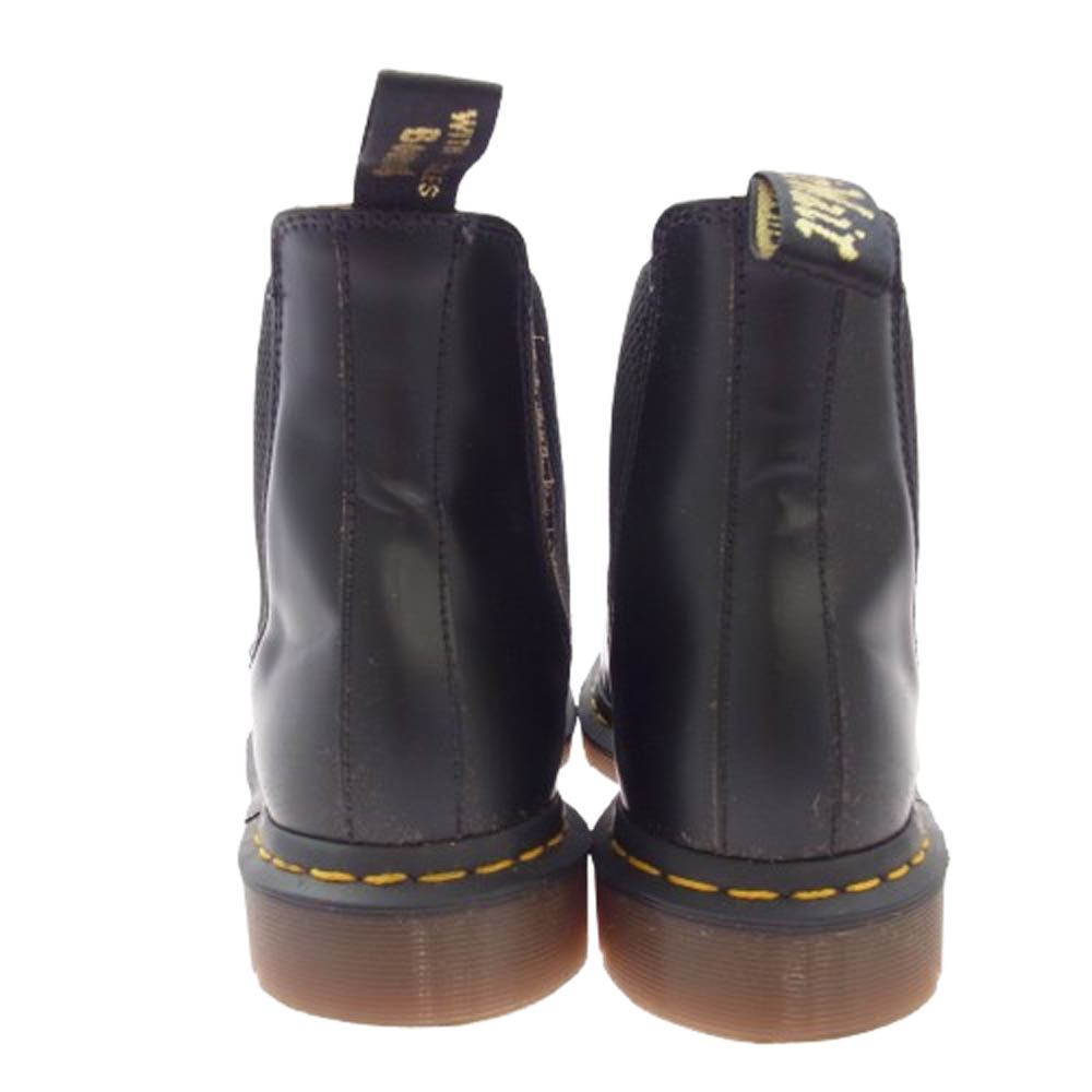 Dr.Martens ドクターマーチン 25747001 イングランド製 QUILON_VINTAGE_2976 チェルシー ブーツ 英国製 サイドゴアブーツ ブラック系 6【美品】【中古】