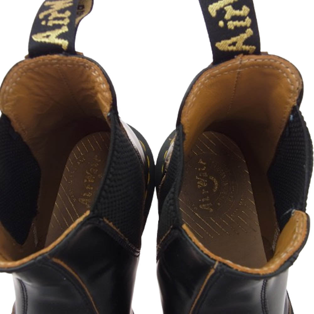 Dr.Martens ドクターマーチン 25747001 イングランド製 QUILON_VINTAGE_2976 チェルシー ブーツ 英国製 サイドゴアブーツ ブラック系 6【美品】【中古】