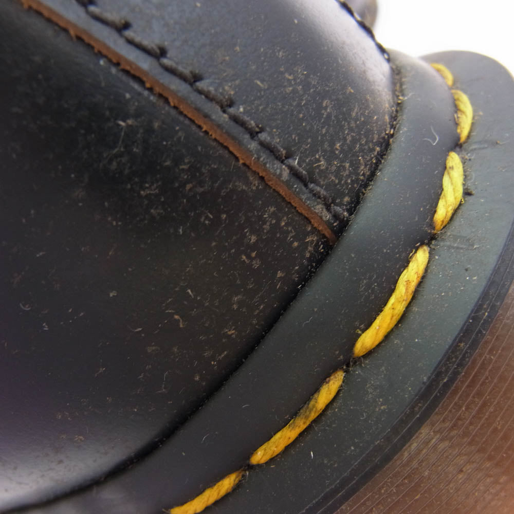 Dr.Martens ドクターマーチン 25747001 イングランド製 QUILON_VINTAGE_2976 チェルシー ブーツ 英国製 サイドゴアブーツ ブラック系 6【美品】【中古】