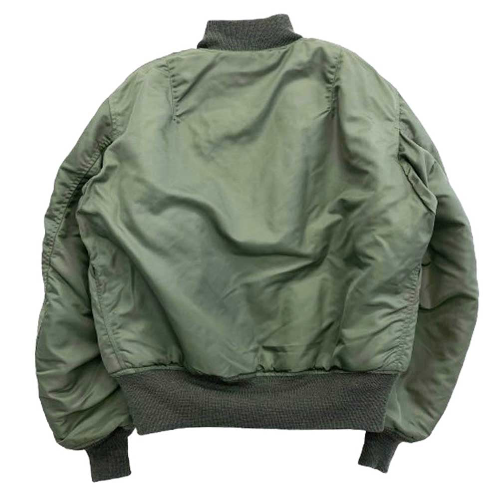 The REAL McCOY'S ザリアルマッコイズ MIL-J-8279A ALBERT TURNER MA-1 フライト ジャケット カーキ系 XS【中古】