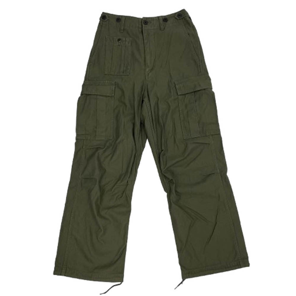 Nigel Cabourn ナイジェルケーボン 8049-00-50012-1-2 ARMY CARGO PANT アーミー カーゴ パンツ カーキ系 28【新古品】【未使用】【中古】