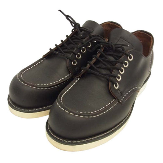 RED WING レッドウィング 8090 Classic Moc Oxford クラシック モック オックスフォード ブーツ ブラック系 US6.5D【美品】【中古】