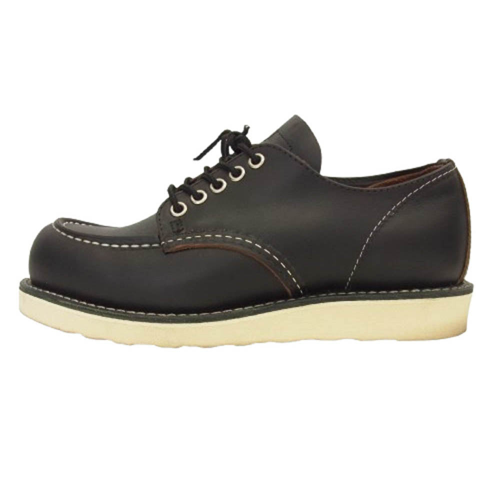 RED WING レッドウィング 8090 Classic Moc Oxford クラシック モック オックスフォード ブーツ ブラック系 US6.5D【美品】【中古】