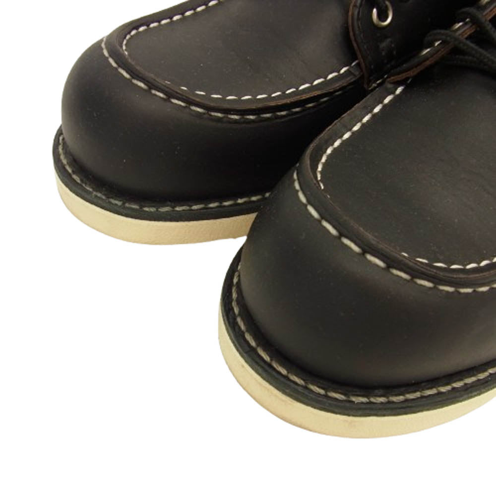 RED WING レッドウィング 8090 Classic Moc Oxford クラシック モック オックスフォード ブーツ ブラック系 US6.5D【美品】【中古】