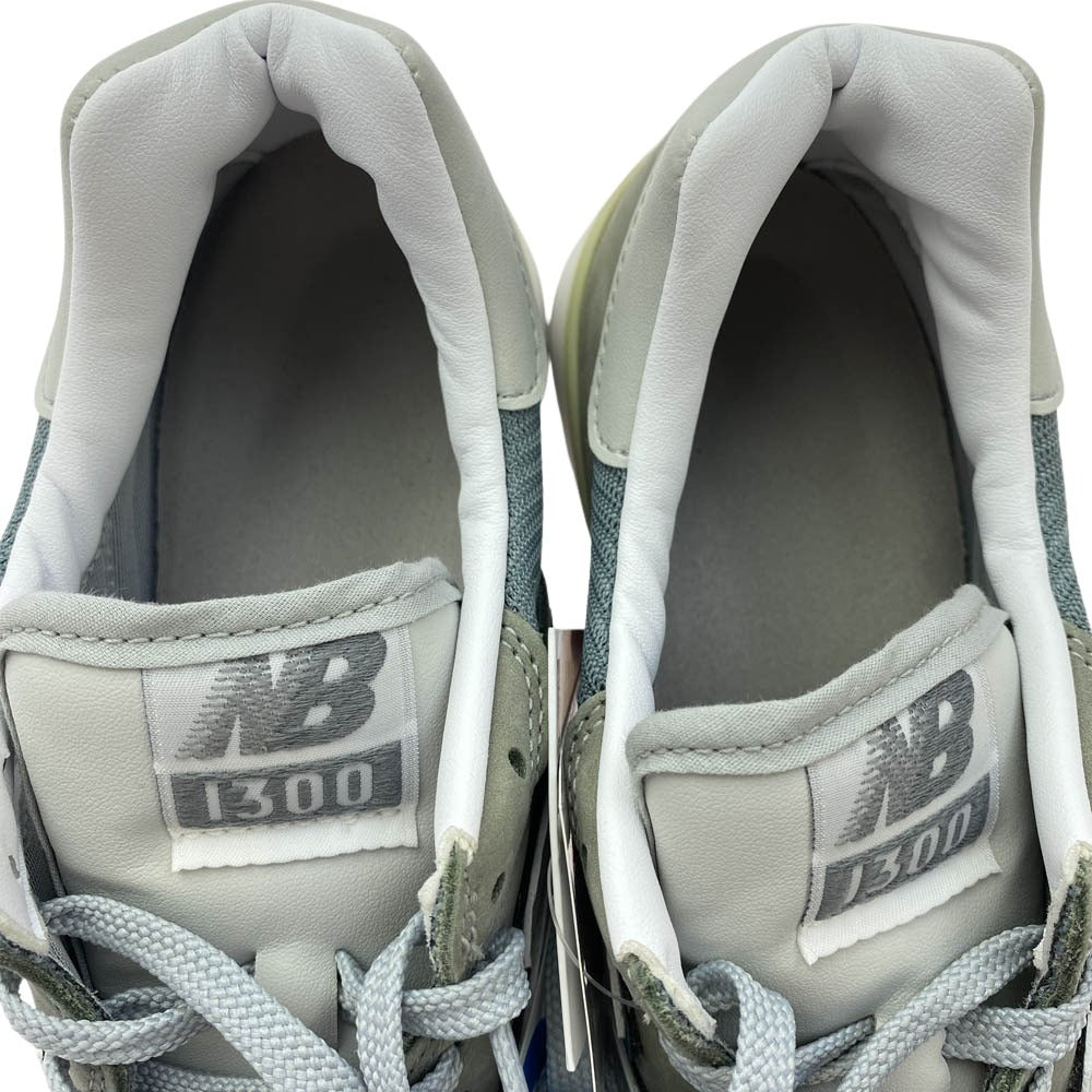 NEW BALANCE ニューバランス U1300JP フェイクバスターズ鑑定済 USA製 1300 レザー スエード メッシュ スニーカー マルチカラー系 25cm【極上美品】【中古】