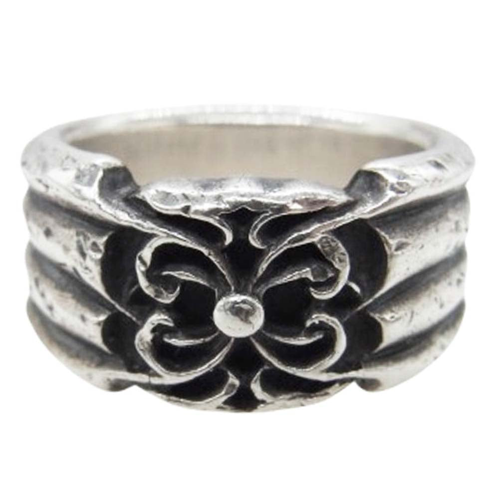 CHROME HEARTS クロムハーツ（原本無） SPIDER BAND スパイダー バンドリング シルバー系 19.5号【中古】