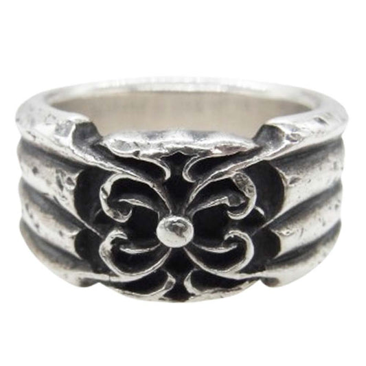 CHROME HEARTS クロムハーツ（原本無） SPIDER BAND スパイダー バンドリング シルバー系 19.5号【中古】