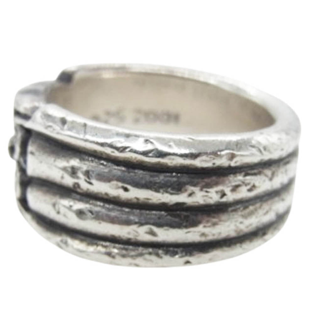 CHROME HEARTS クロムハーツ（原本無） SPIDER BAND スパイダー バンドリング シルバー系 JP18.5号【中古】