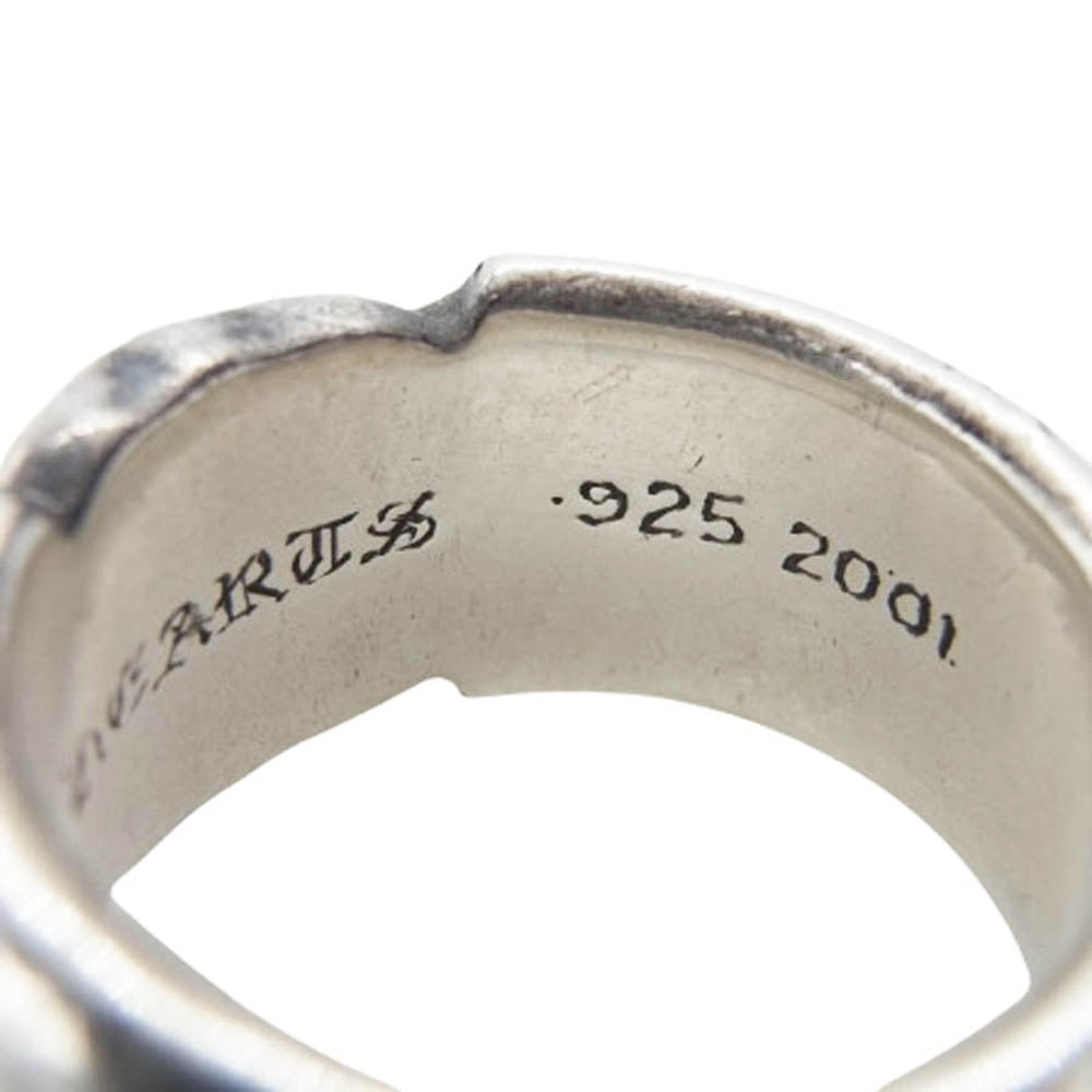 CHROME HEARTS クロムハーツ（原本無） SPIDER BAND スパイダー バンドリング シルバー系 JP18.5号【中古】