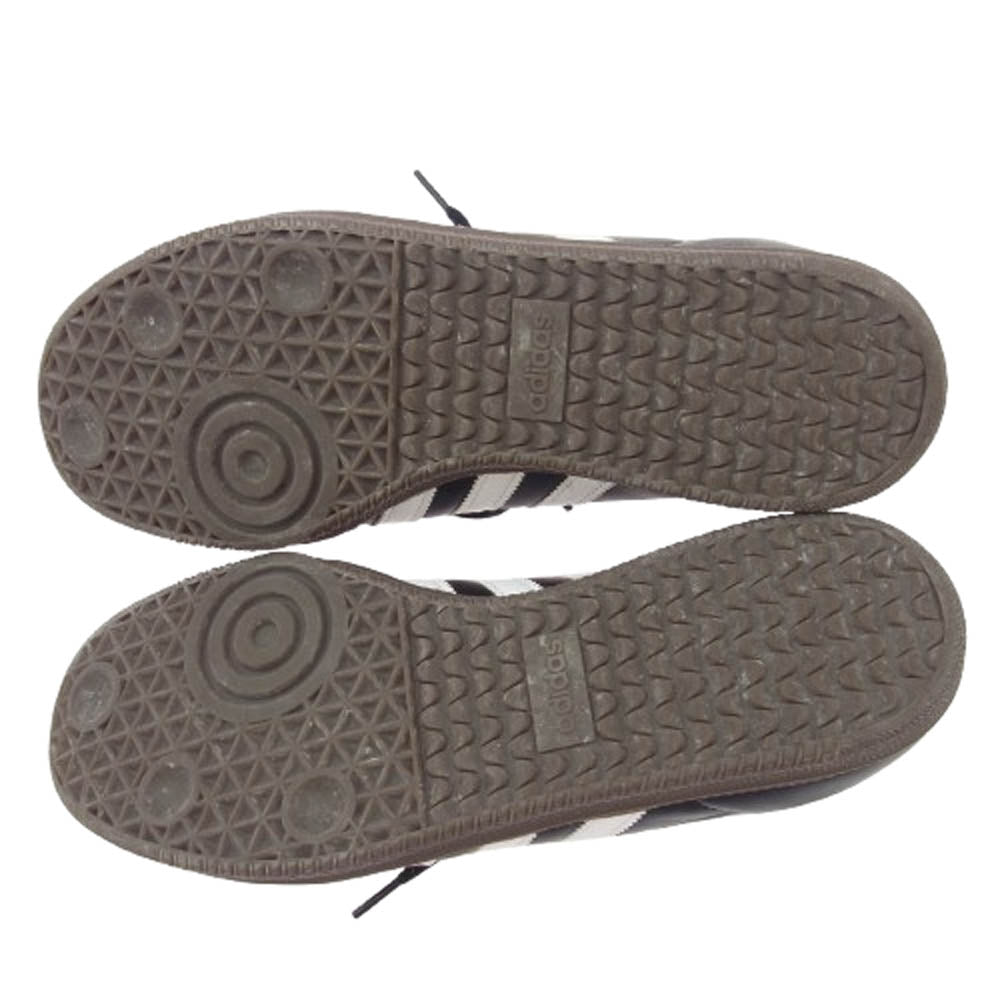 adidas アディダス B75807 Samba OG Core Black Cloud White Gum サンバ OG コア ブラック クラウド ホワイト ガム ブラック系 28cm【中古】