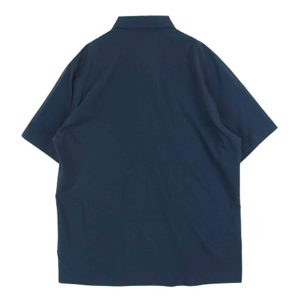 ARC'TERYX アークテリクス ARCC-Z-2021060008 Skyline SS Shirt スカイライン ショートスリーブ 半袖 シャツ ネイビー系 L【中古】