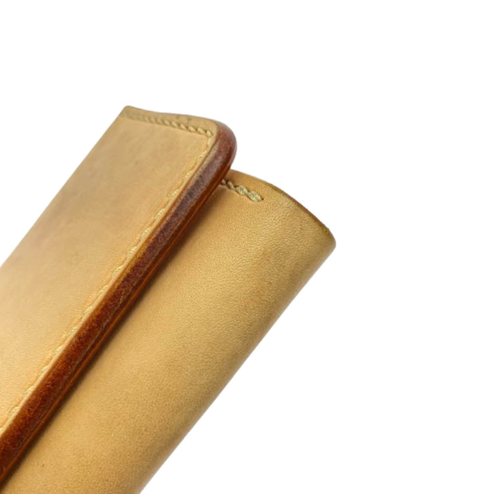 TADY&KING タディアンドキング tl-02 TADY Leather ロングウォレット 3つ折り レザー 長財布 ベージュ系【中古】