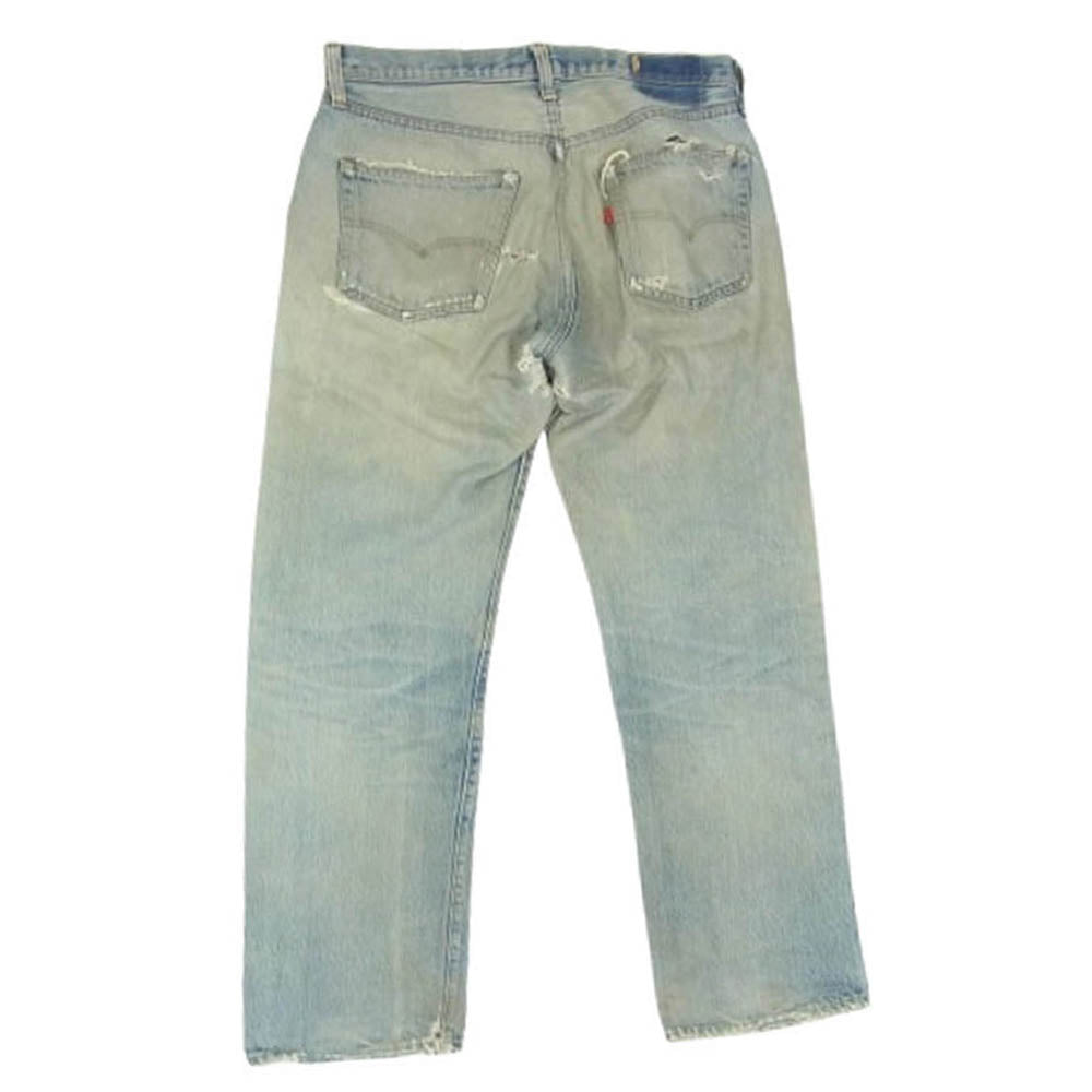 Levi's リーバイス ヴィンテージ 66後期 スモールe ボタン刻印6 デニム パンツ インディゴブルー系 サイズ表記無【中古】