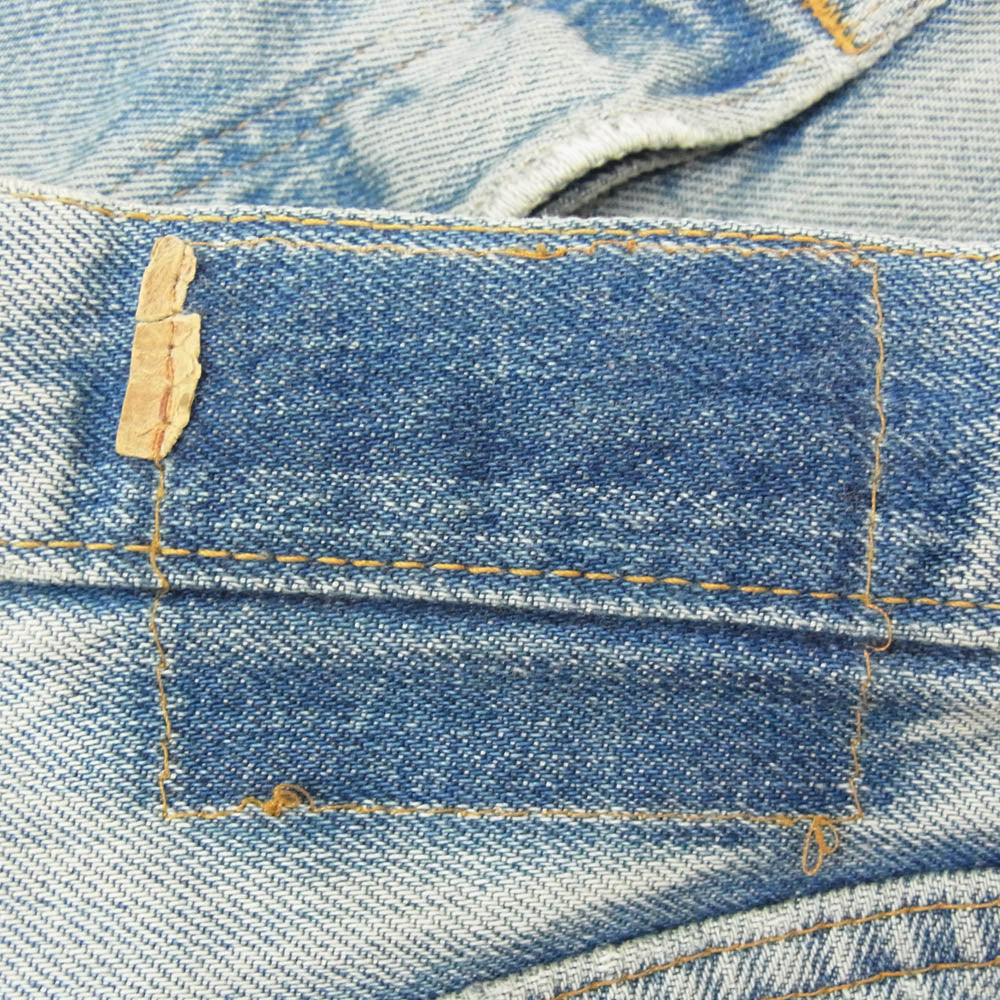 Levi's リーバイス ヴィンテージ 66後期 スモールe ボタン刻印6 デニム パンツ インディゴブルー系 サイズ表記無【中古】