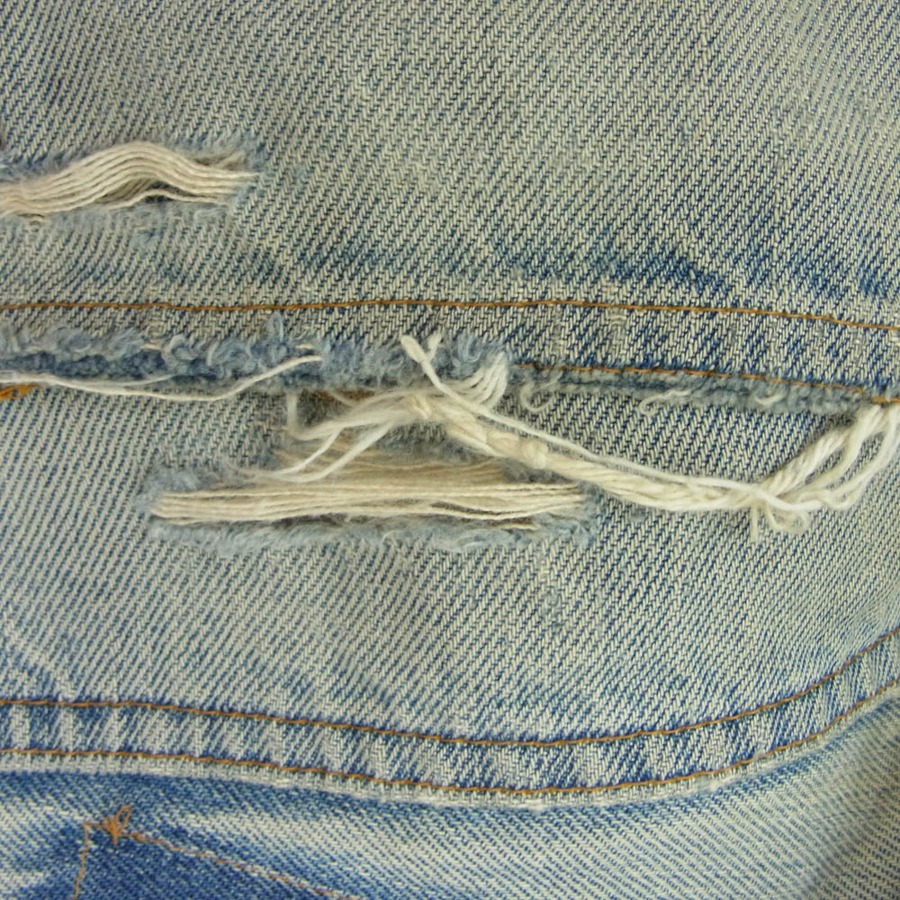 Levi's リーバイス ヴィンテージ 66後期 スモールe ボタン刻印6 デニム パンツ インディゴブルー系 サイズ表記無【中古】