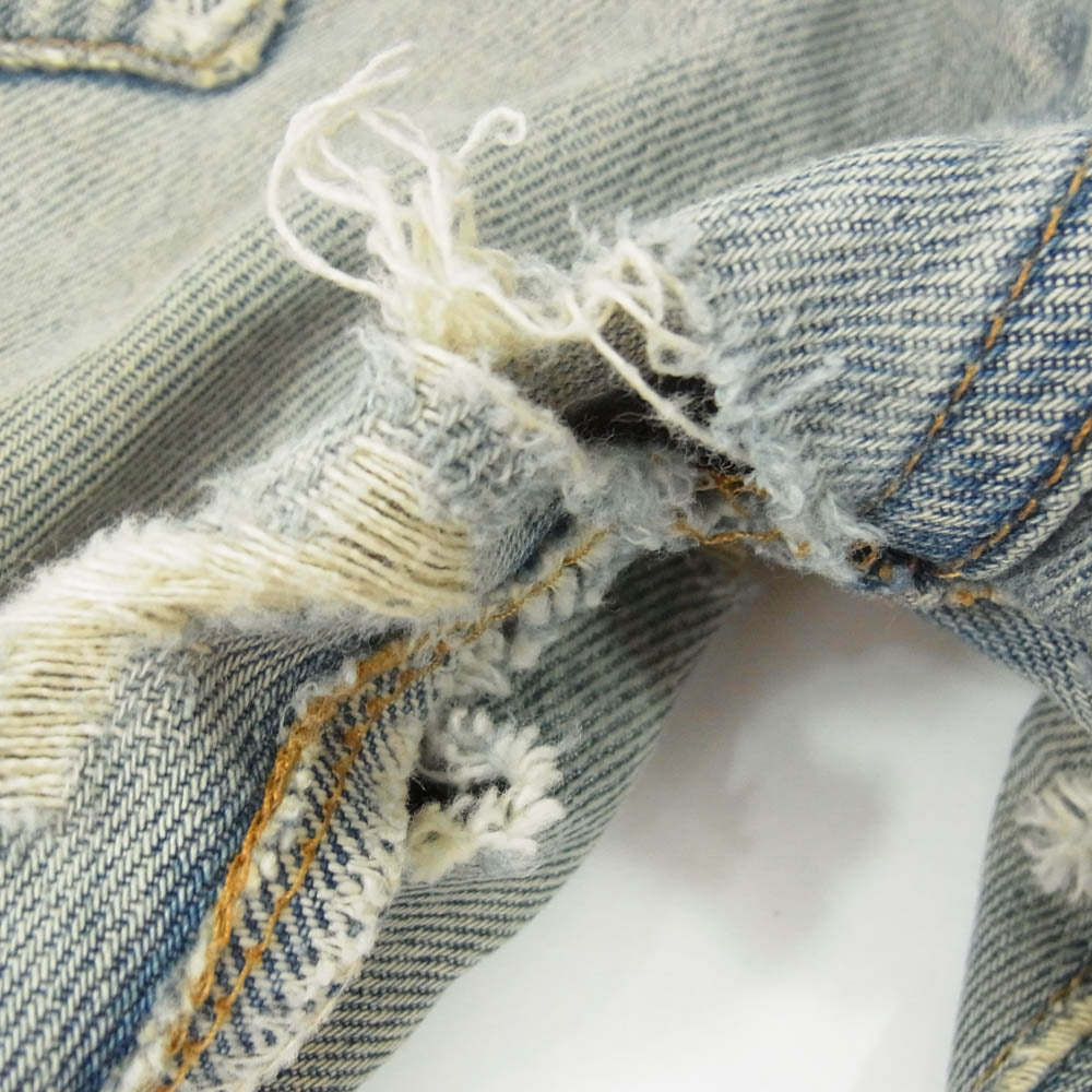 Levi's リーバイス ヴィンテージ 66後期 スモールe ボタン刻印6 デニム パンツ インディゴブルー系 サイズ表記無【中古】