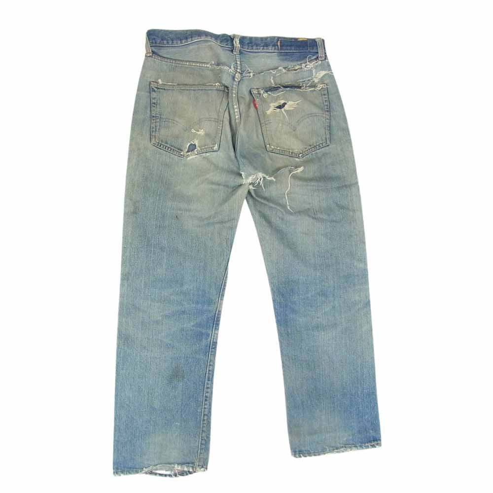 Levi's リーバイス ヴィンテージ 66前期 スモールe ボタン刻印6 デニム パンツ インディゴブルー系 サイズ表記無【中古】
