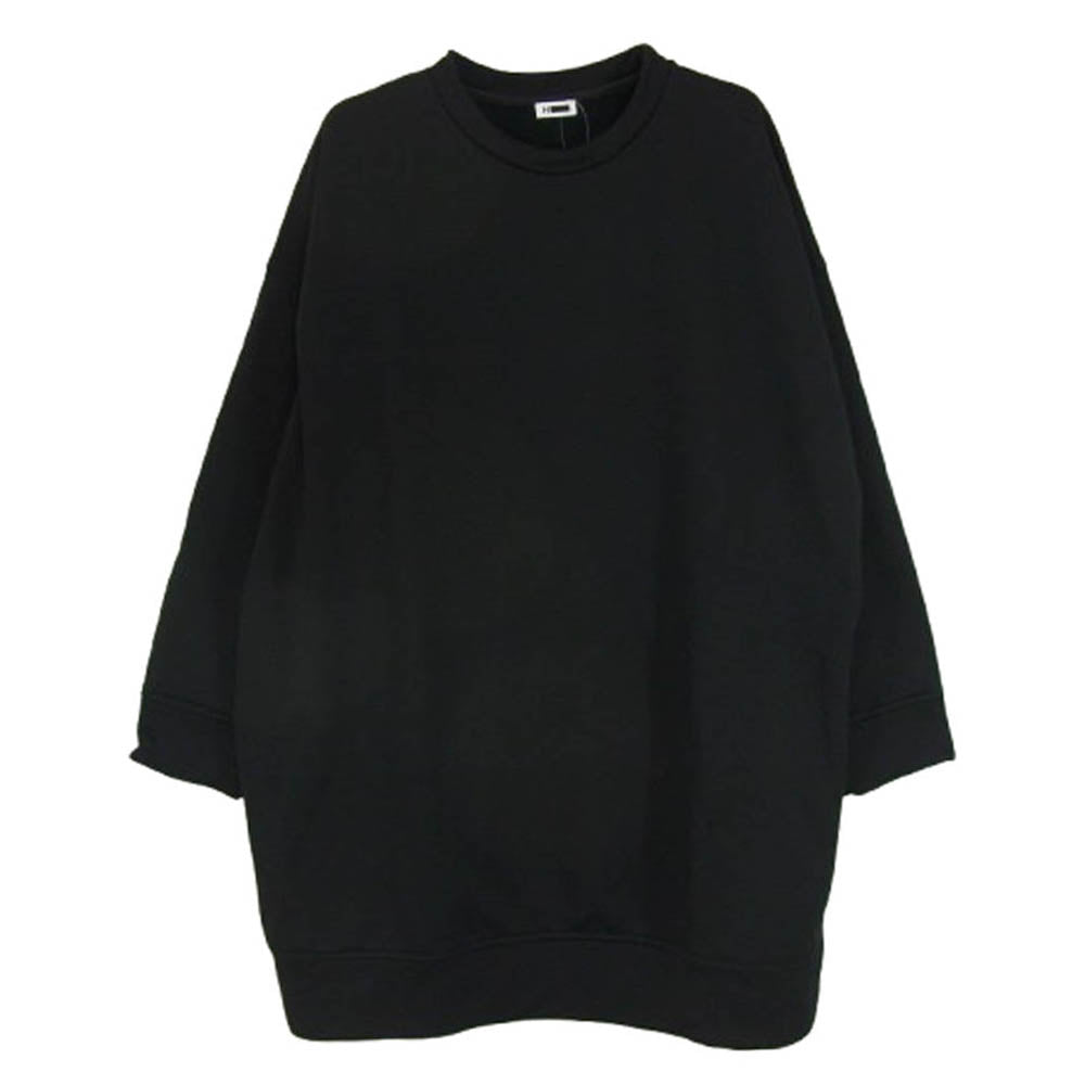 エイチビューティーアンドユース 1612-222-5591 BIG SWEAT PULLOVER サイドスリット ビッグ スウェット プルオーバー ブラック系 サイズ表記無【中古】