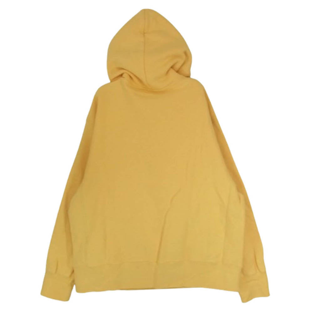 UNUSED アンユーズド US1152 Sweat Hoodie スウェット フーディ プルオーバー パーカー イエロー系 2【中古】