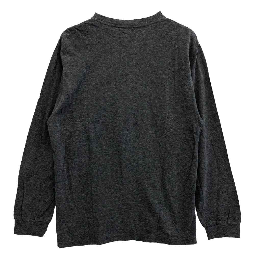 COMOLI コモリ 15SS 15S-05002 裏毛長袖 クルーネック カットソー Tシャツ グレー系 3【中古】