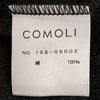 COMOLI コモリ 15SS 15S-05002 裏毛長袖 クルーネック カットソー Tシャツ グレー系 3【中古】