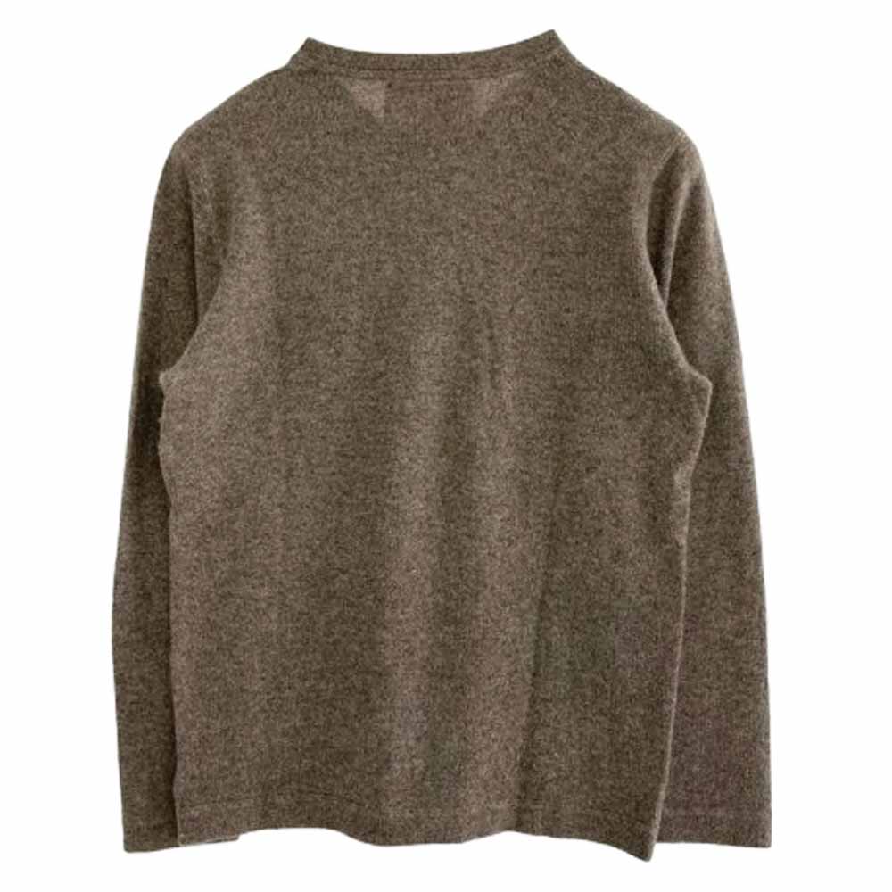 エイトワンハンドレッド カシミヤ Vネック ニット プルオーバー グレー系 M【中古】