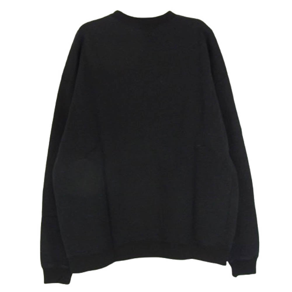AURALEE オーラリー A5AP01BW BACK WOOL SWEAT バックウール スウェット トレーナー ブラック系 4【中古】