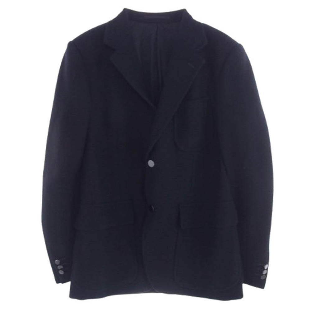 Scye サイ 5112-43308 BASICS ベーシックス ウールモヘヤ 2B テーラードジャケット ネイビー系 38【中古】