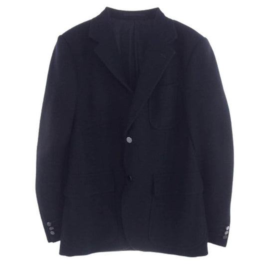 Scye サイ 5112-43308 BASICS ベーシックス ウールモヘヤ 2B テーラードジャケット ネイビー系 38【中古】