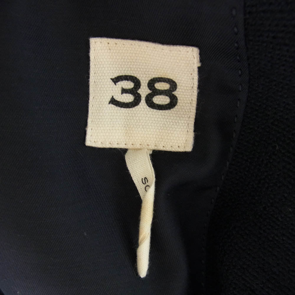 Scye サイ 5112-43308 BASICS ベーシックス ウールモヘヤ 2B テーラードジャケット ネイビー系 38【中古】