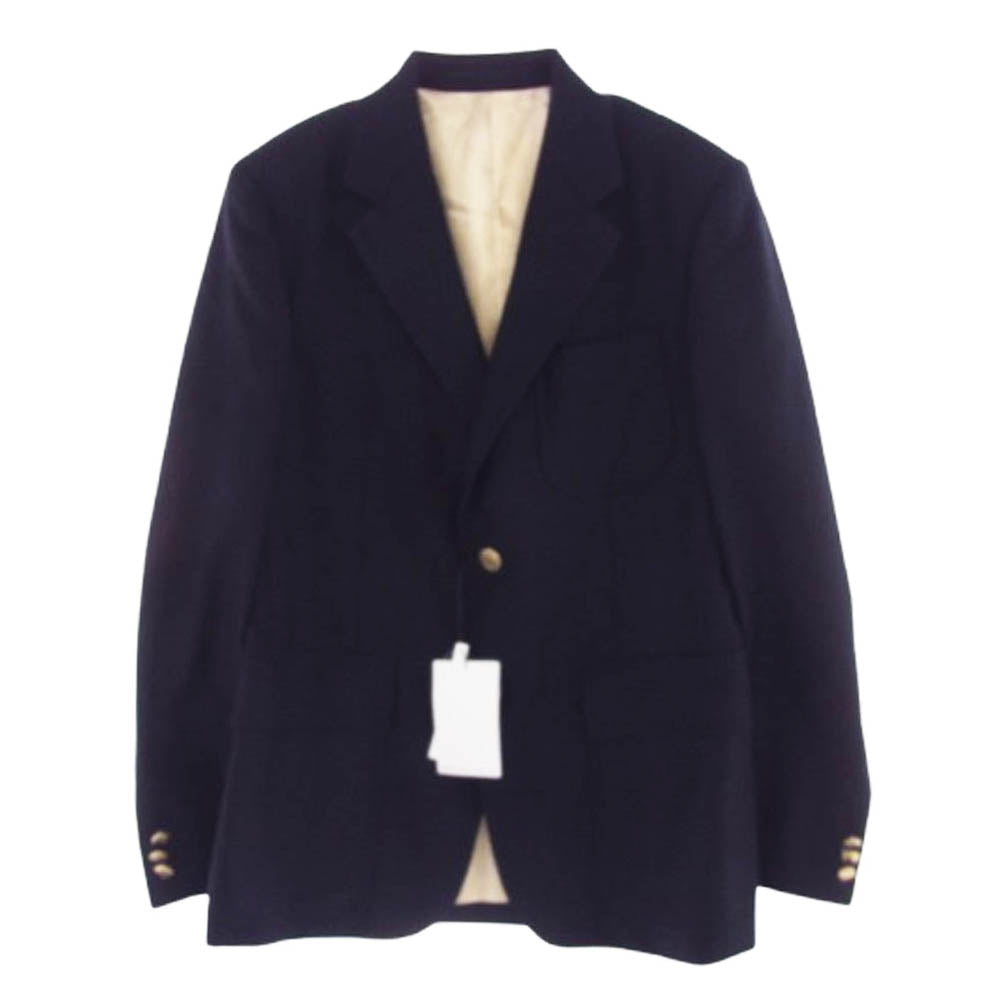 Scye サイ 5114-43535 BASICS ベーシックス ウール100％ 2B テーラードジャケット ブラック系 38【極上美品】【中古】