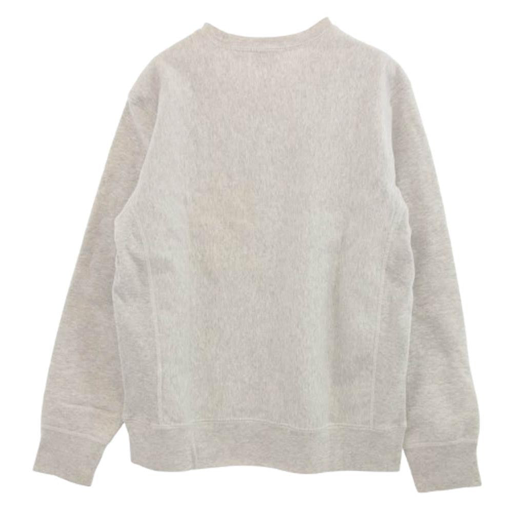 Supreme シュプリーム 18AW Box Logo Crewneck ボックス ロゴ クルーネック スウェット グレー系 M【中古】