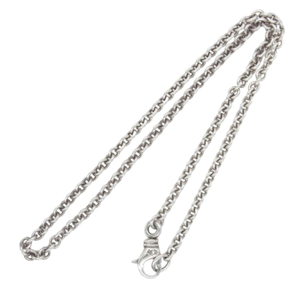 CHROME HEARTS クロムハーツ（原本有） 18inch NE CHAIN R18 NEチェーン ネックレス 18インチ シルバー系【中古】