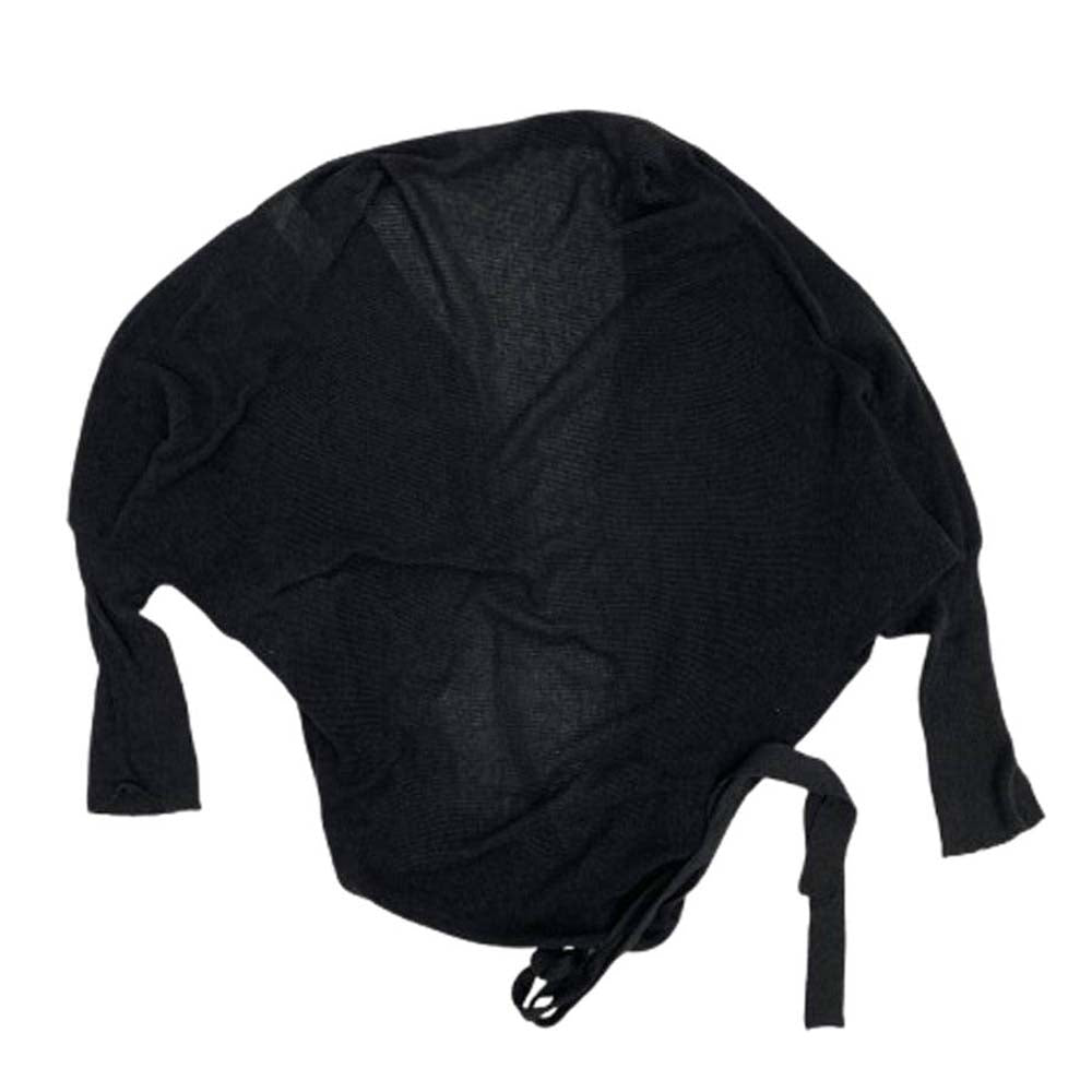 Vivienne Westwood ヴィヴィアンウエストウッド 国内正規品 イタリア製 コットン ボレロ ニット カーディガン ダークグレー系 L【中古】