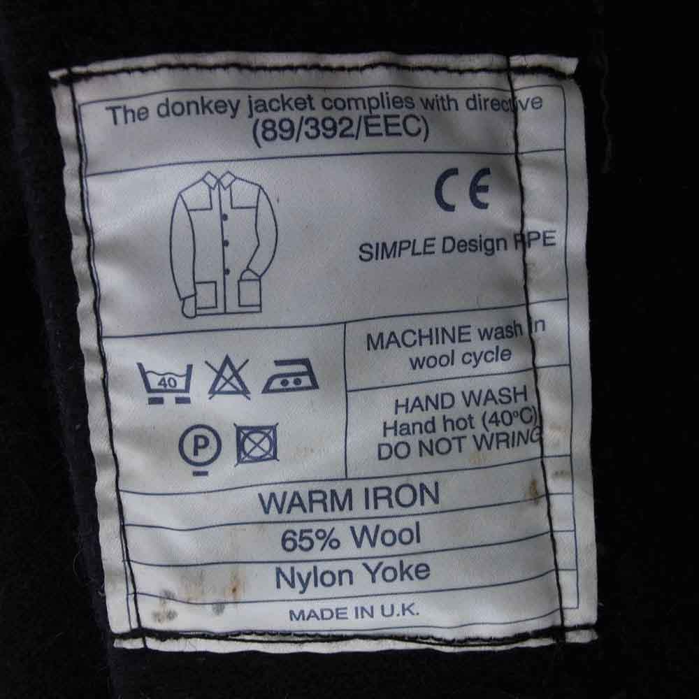 ヴィンテージ 英国製 Donkey Jacket ドンキージャケット ブラック系 S【中古】