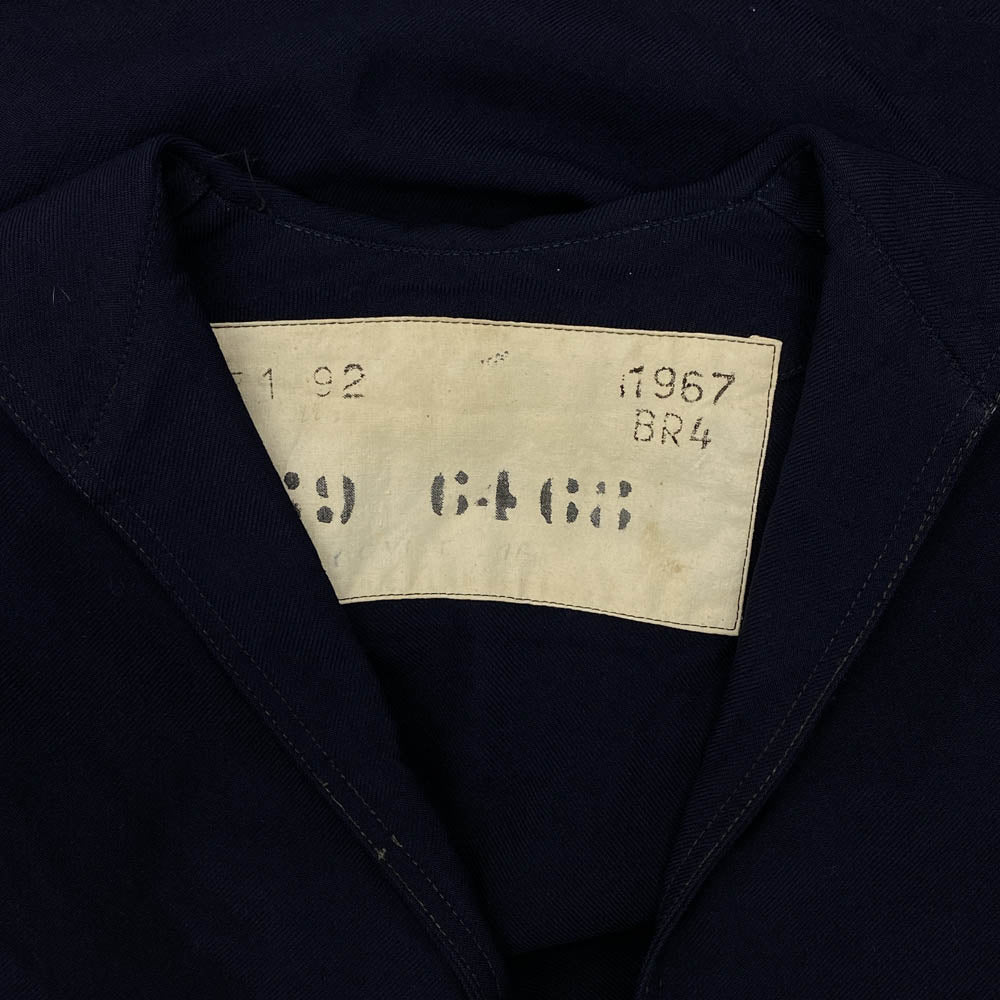 ヴィンテージ 60s 1967 french army フランス軍 セーラーシャツ ネイビー系【中古】
