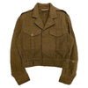 ヴィンテージ 50s 1953 british army BATTLE DRESS BLOUSES イギリス軍 バトルドレス ジャケット ブラウン系 No.5【中古】
