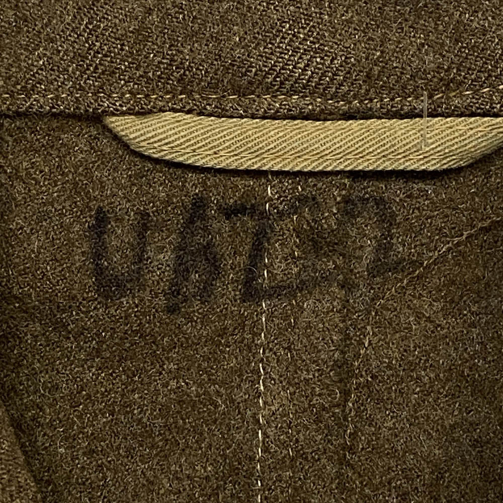 ヴィンテージ 50s 1953 british army BATTLE DRESS BLOUSES イギリス軍 バトルドレス ジャケット ブラウン系 No.5【中古】