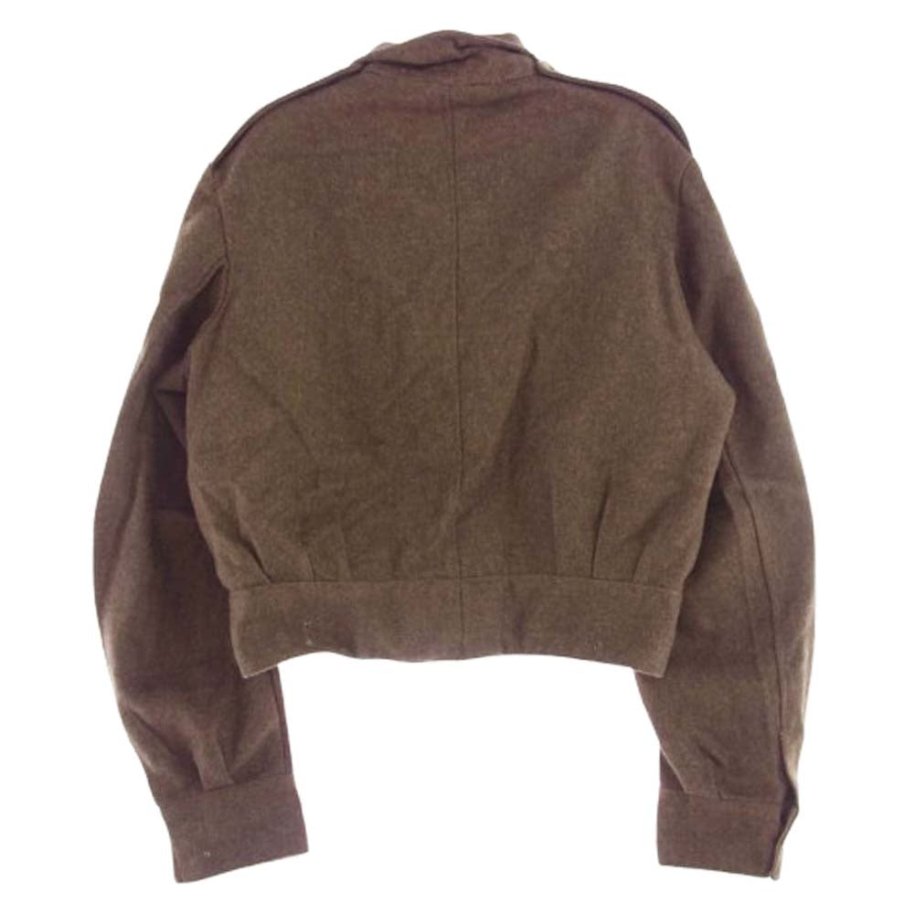 ヴィンテージ 50s 1954 british army BATTLE DRESS BLOUSES イギリス軍 バトルドレス ジャケット グリーン系 11【中古】